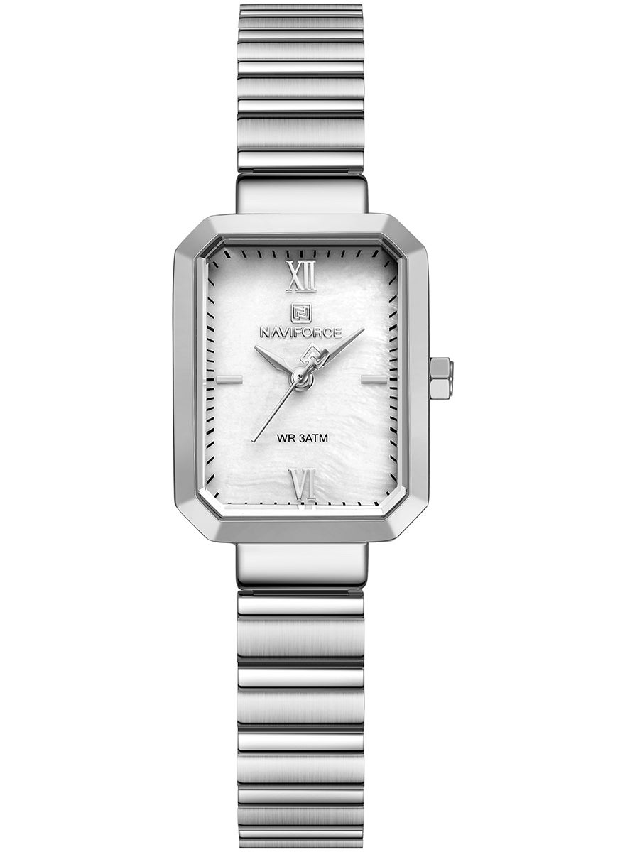 Naviforce Watch For Women NF5050-S-W-S